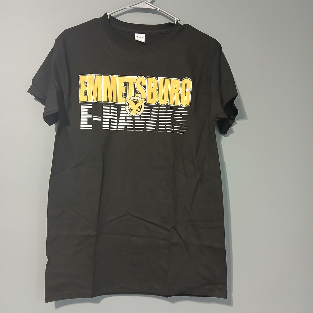 Gildan Emmetsburg E-Hawks Graphic Tee Unisex Size Small